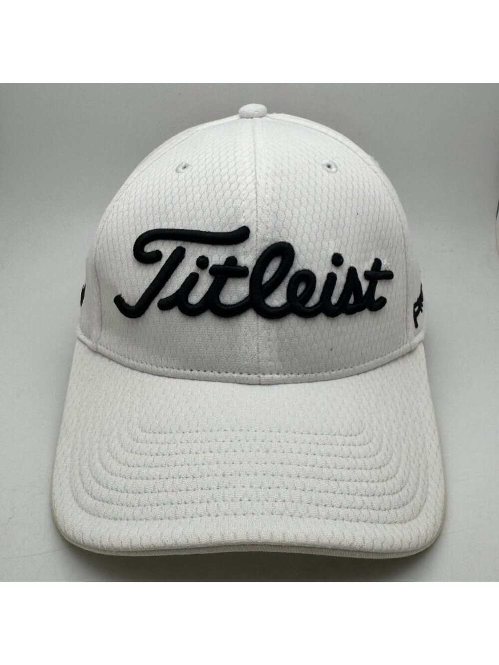 Titleist Pro V1 Golf Hat Cap White Black FootJoy FJ Adjustable Performance